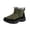 Green, variant on Insulated Winter Boots for Women - -Lined Cold Weather Outdoor Footwear With Low Heel Pull-On Design