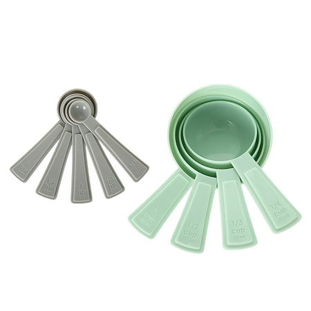 

1 Set 9 Pcs Baking Tool Measuring Spoon Kitchen Measuring Spoon (Assorted Color)