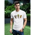 thumbnail image 2 of Set Of Ice Cream And Popsicle Tee Men's -Image by Shutterstock, 2 of 4