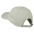 thumbnail image 3 of Number 1 Dad with Necktie Embroidered Washed Cap - Stone Grey OSFM, 3 of 5