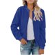 thumbnail image 1 of Chaquetas y abrigos casuales de manga larga sin capucha Suéter de terciopelo de moda de color sólido para mujer Chaqueta/chaqueta casual con capucha de manga larga Chaqueta/chaqueta casual con capucha, 1 of 6