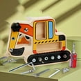 thumbnail image 3 of Montessori Screw Driver Board Nut Tool Teaching Aids Screw Board for Game, 3 of 9