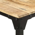 thumbnail image 3 of vidaXL Dining Table 180x90x76 cm Rough Mango Wood, 3 of 5