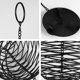 thumbnail image 5 of Homoyoyo Alimentador Para Pájaros Colgante Negro Para Exteriores Con Ecológico Y Fácil Mantenimiento, 5 of 6