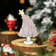 thumbnail image 4 of onlyliua Promoción de Temporada Mini Adornos de Cristal para Árbol de Navidad, Pequeño Árbol de Navidad de Cristal, Casa de Muñecas de Navidad, Figuras de Invierno En Miniatura para Manual, Decoració, 4 of 6