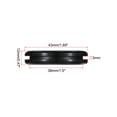 thumbnail image 2 of Rubber Grommet Round Double-Sided Mount Dia 38 mm ID 30 mm for Wire Protection Pack of 20, 2 of 5