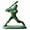 A, variant on Mini Baseball Soldier Figurines, 2 Inch Green Player & Catcher Toys for Tabletop Games, Baseball Fan Gift