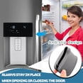 thumbnail image 5 of NOGIS 2 Packs Refrigerator Drip Catcher Tray,Non-slip Cuttable fridge water Dispenser Drip Tray,Fridge Spills Silicone Water Pad Catch Basin for Water& Ice Dispenser(Style 1), 5 of 7