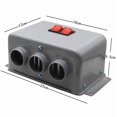 thumbnail image 5 of Car heater - small defogging and defrosting three-hole winter electric heater in the car 13cm 14cm 10cm, 5 of 5