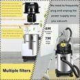 thumbnail image 6 of Sofa Curtain Carpet Cleaning Machine,40L/11Gal Commercial Carpet Cleaning Machine, Stainless Steel Carpet Cleaner Machine,1100W 110V Professional Commercial 3 In 1 Carpet Spraying Floor Brush Cleaner, 6 of 7