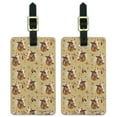 thumbnail image 1 of Palamino Horse Selfie Pattern Luggage ID Tags Suitcase Carry-On Cards - Set of 2, 1 of 4