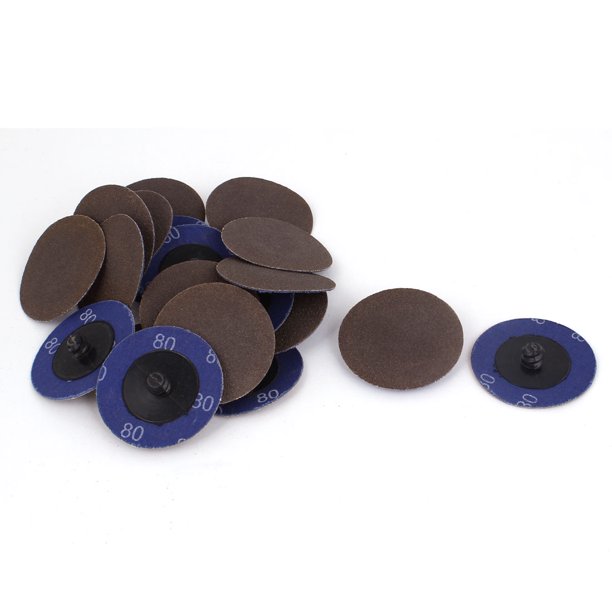 Sander 50mm 2" Dia 80 Grit Sandpaper Polishing Sanding Discs Wheel