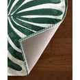 thumbnail image 5 of TOWN & COUNTRY LUXE Livie Matisse Cutout Everwash® Washable Multi-Use Decorative Rug, Kitchen Runner Rug, Low-Profile Door Mat, Bedroom Rug and Dorm Room Rug with Non-Slip Backing, Green, 24"x72", 5 of 11