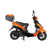 X-Pro Brand New 50cc Gas Moped Scooter, 10 Aluminum Wheels Electric/Kick Start! Large Headlights