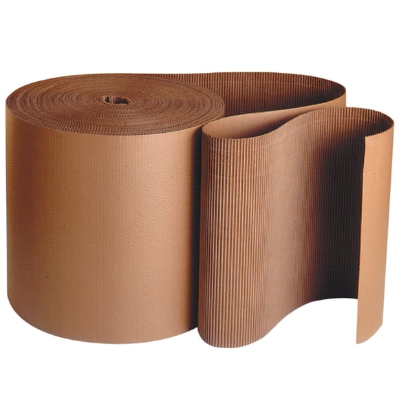 Top Pack Supply Rollo Corrugado De Una Cara Con Flauta A, 6"" X 250' Kraft (Paquete De 1 Rollo)