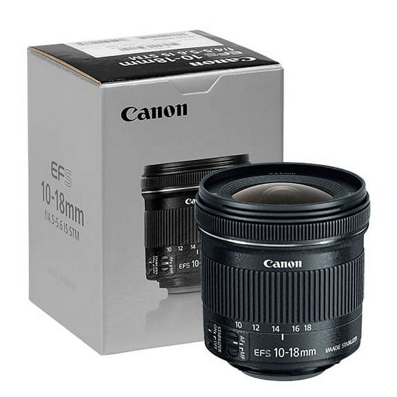 Canon EF-S 10-18mm f/4.5-5.6 IS STM Lens - International Version