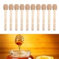 thumbnail image 3 of 10Pcs Honey Dipper Sticks, Wooden Honeycomb Stick, Stirrer Stick for 10cm, 3 of 8