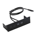 thumbnail image 3 of 5.25" Front Panel Optical Drive Front Panel,Multifunction,High Speed USB Hubs Plug and Play USB Front Panel Adapter ,Computer Expansion Board 2 Ports USB 3.0, 3 of 8