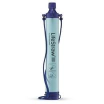 LifeStraw Personal Water Filter for Hiking, Backpacking, Travel, and Emergency Preparedness.