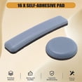 thumbnail image 4 of 16 Pcs Furniture Glides PTFE Sliders Self-Adhesive Furniture Glides Set Round Square for Furniture E, 4 of 5