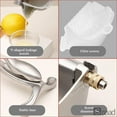 thumbnail image 5 of Manual Hand Press Juicer, Aluminum Alloy Fruit Juicer For Pomegranate Orange Lemon Sugar Cane, Non-Electric Kitchen Tool, Easy To Clean, Household Juicer Extractor For Home Bar Use, 5 of 10