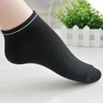 thumbnail image 3 of Flmtop Ankle Socks Elastic 3D PVC Particle Cotton Yoga Toe Socks for Home, 3 of 10