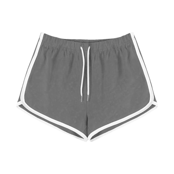 Women's Summer Shorts Women Casual Summer Sports Shorts Workout Yoga Shorts Active Shorts Gray Xl