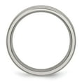 thumbnail image 5 of Auriga Fine Jewelry Titanium w/Grey Carbon Fiber Inlay 6mm Band for Men Size- 10, 5 of 6
