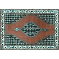 thumbnail image 1 of Ahgly Company Indoor Rectangle Persian Light Blue Traditional Area Rugs, 2' x 3', 1 of 4