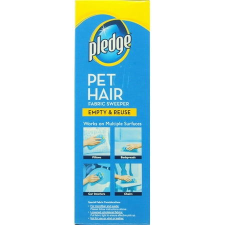 Pledge Fabric Sweeper For Pet Hair