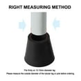 thumbnail image 3 of Unique Bargains Rubber Leg Cap Tip Cup Feet Cover 12mm 1/2' Inner Dia 36pcs for Furniture Table, 3 of 7