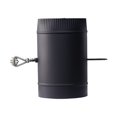 thumbnail image 3 of Lipstore Tuyau de Réchaud avec Raccords Amortisseurs Extraction de Fumée Camping Cheminée Extérieure 15.3cmx24cm, 3 of 8