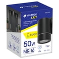 thumbnail image 2 of Arbotante Exterior Cilíndrico Volteck Spot Negro 50 W 127 V, 2 of 2
