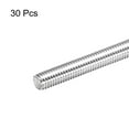 thumbnail image 3 of 30Pack Fully Threaded Rod M5 x 25mm 0.8mm Thread Pitch 304 Stainless Steel Right Hand Threaded Rods Bar Studs, 3 of 6