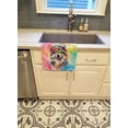 thumbnail image 2 of Keeshond Hippie Dawg Kitchen Towel 15 in x 25 in, 2 of 6