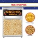 thumbnail image 5 of Calentador de comida para máquinas Nacho Great Northern Popcorn, plateado, 5 of 8