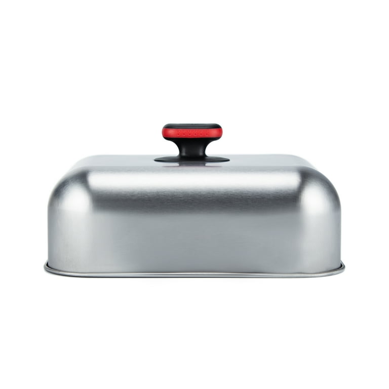 ZOOFOX Melting Dome & Burger Press for Griddle, 12 Stainless