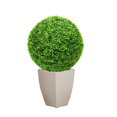 thumbnail image 1 of Planta artificial de imitación topiaria decorativa para jardín, patio, balcón y decoración del hogar. Flores artificiales Dusknt, gran oferta, imitación para el hogar, bola de hierba con agujas de, 1 of 8