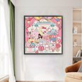 thumbnail image 2 of Hilo Algodón Egipcio Bordado Punto Cruz HelloKitty Con 14CT 62x62cm, 2 of 9