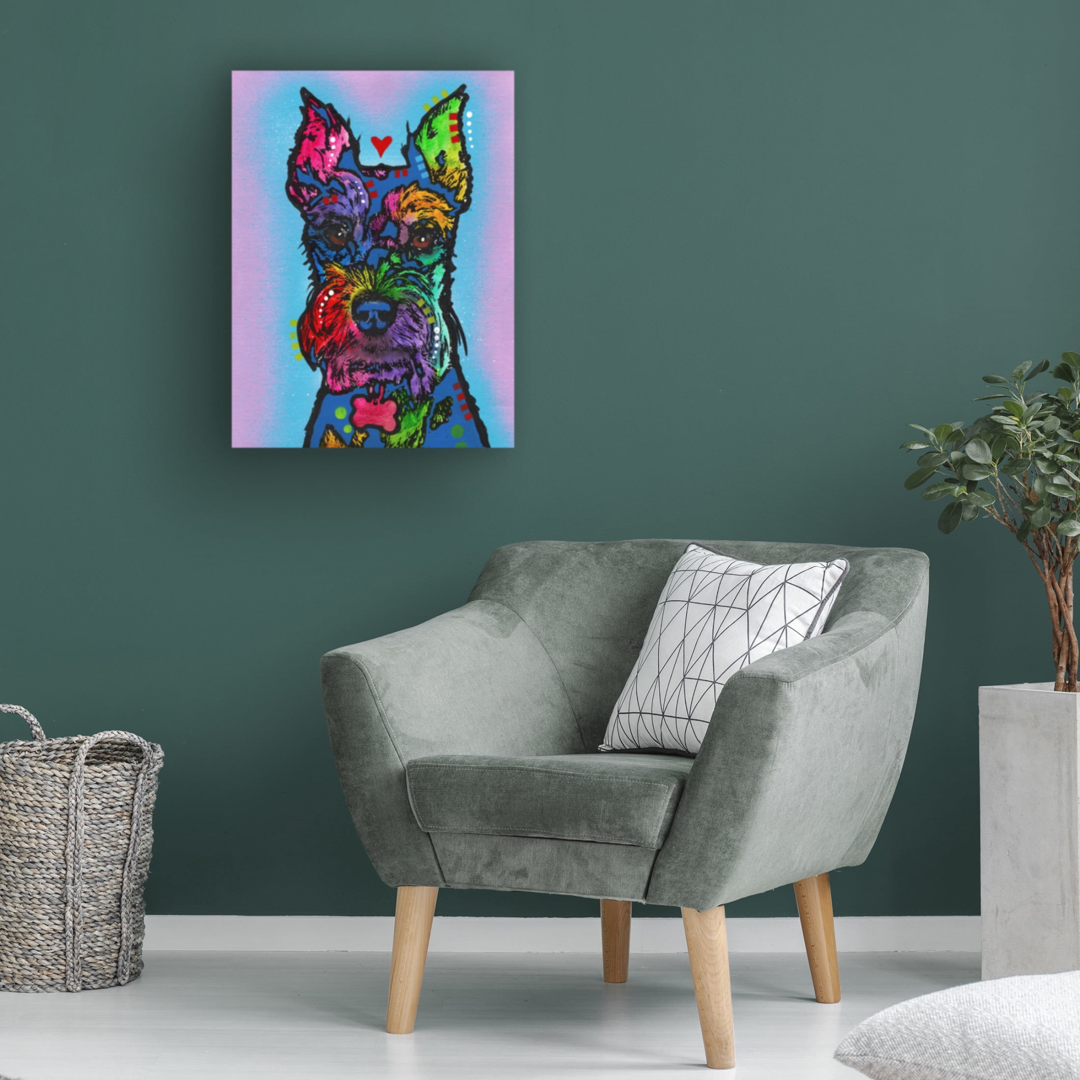 Canvas Wall Art - Dean Russo 'Absolutely Boss' Wall Art for Living Room, Bedroom, or Office Décor by Trademark Fine Art - 24 x 32 Inches
