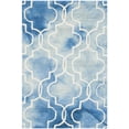 thumbnail image 2 of Safavieh Dip Dye Shelagh Geometric Area Rug, Blue/Ivory, 2' x 3', 2 of 7