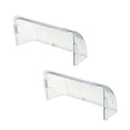 thumbnail image 2 of 2 Pcs Couvercle de Chaleur et Évent Réglable Déflecteur d'Air pour Registres de Plafond, 2 of 8