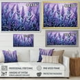 thumbnail image 4 of Designart "Serenity of Lavender I" Oversized Floral Framed Wall Art - Traditional Purple Herbs Hallway Framed Wall Art Decor, 4 of 6