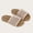 Beige, variant on Kids Summer Breathable Mesh Woven Hollow Out Soft Sole Non-Slip Casual Beach Slippers Sandals for Boys Girls Indoor Outdoor Pool Shower Slides Yellow 3(11 Years)