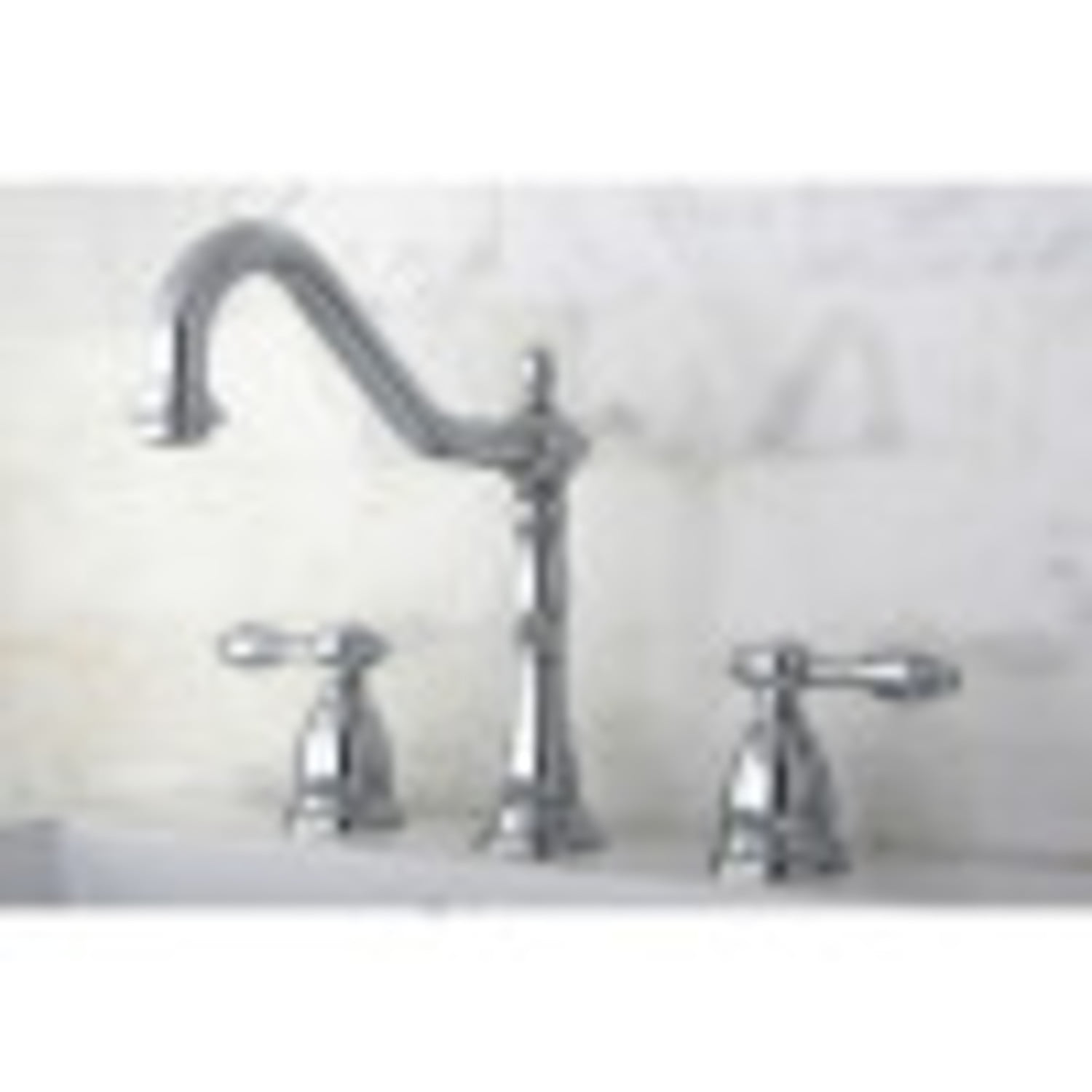 Kingston Brass KS1991TAL 8 in. Widespread Bathroom Faucet, Polished Chrome