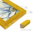 thumbnail image 2 of Cobalt & Paynes Petals I - Framed Print w/glass - Sunflower Yellow, 2 of 8
