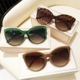 thumbnail image 2 of Cat Eye Sunglasses Sunglasses Outdoor Driving Sunshade Decoration Oversize Frame Glasses UV Protection, 2 of 7