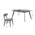 thumbnail image 5 of Comedor Minimalista Bossa de Madera con 6 Sillas, 5 of 5