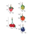 thumbnail image 2 of TSV PU Leather Coin Purse Keychain, Cute Mini Zipper Fruit Coin Purse Pouch, Cute Fruit Charm, 5 Styles, 2 of 6