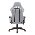 thumbnail image 2 of Zoya Gaming Chair, Grey/Orange, 2 of 9